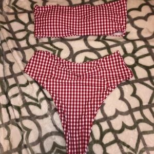 Zaful checkered Bikini